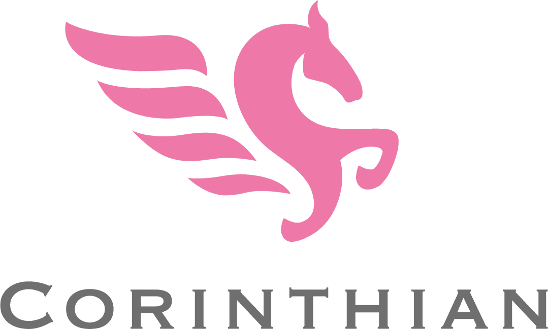Corinthian logo - for white (outlined)